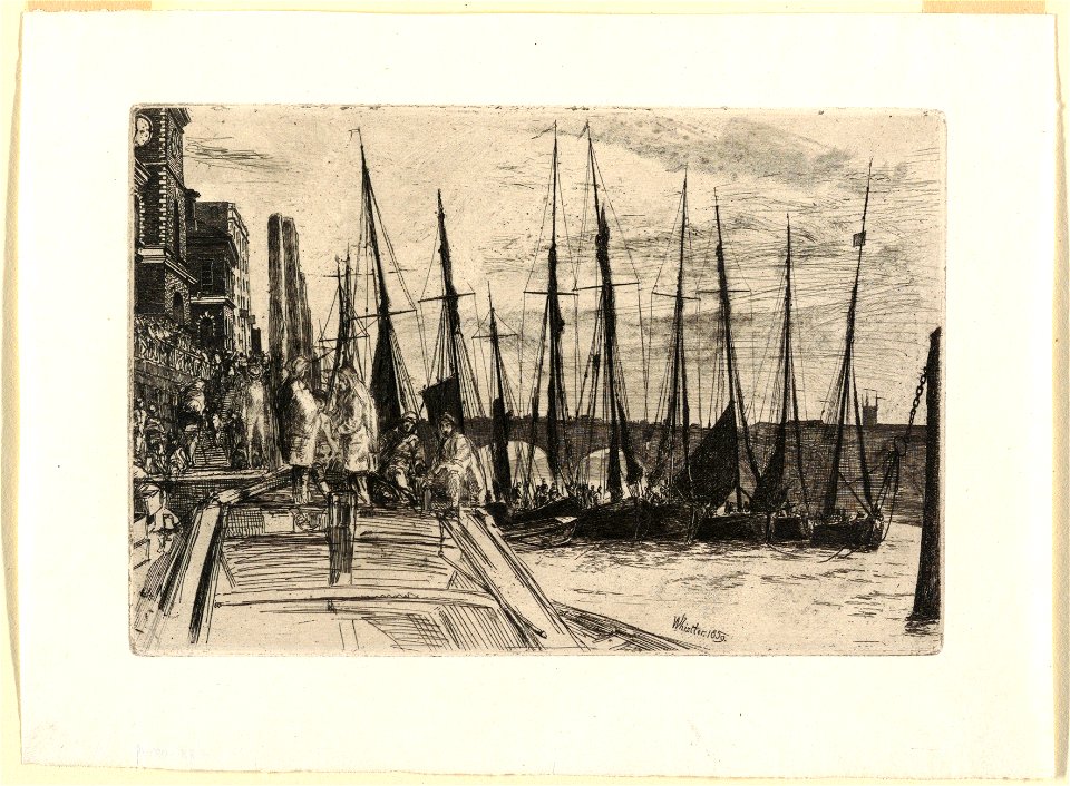 Print, Billingsgate, 1859 (CH 18417697-2)