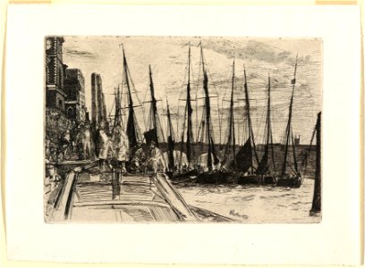 Print, Billingsgate, 1859 (CH 18417697-2)