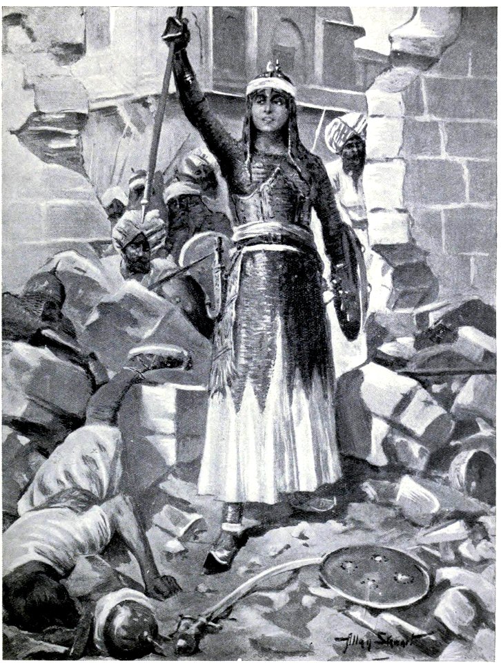 Princess Chand Bibi defends Ahmadnagar 1595