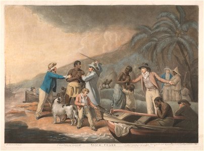 Print made by John Raphael Smith, 1752–1812, British, The Slave Trade, 1791