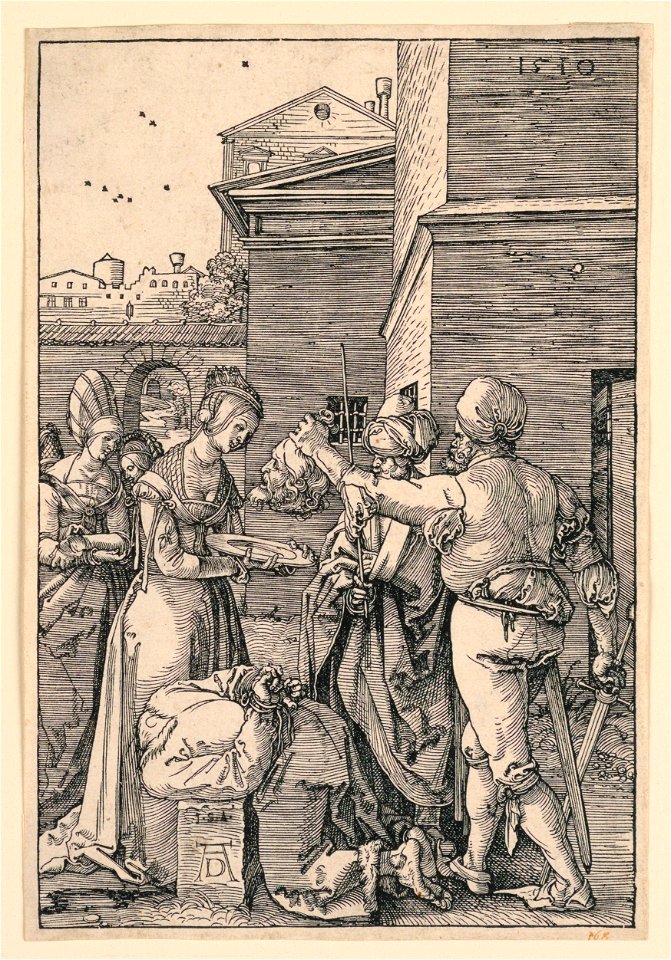 Print, Beheading of John the Baptist, 1510 (CH 18384751-2)