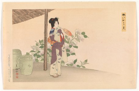 Print from the series Streaked Mist by Ikeda Shōen 08