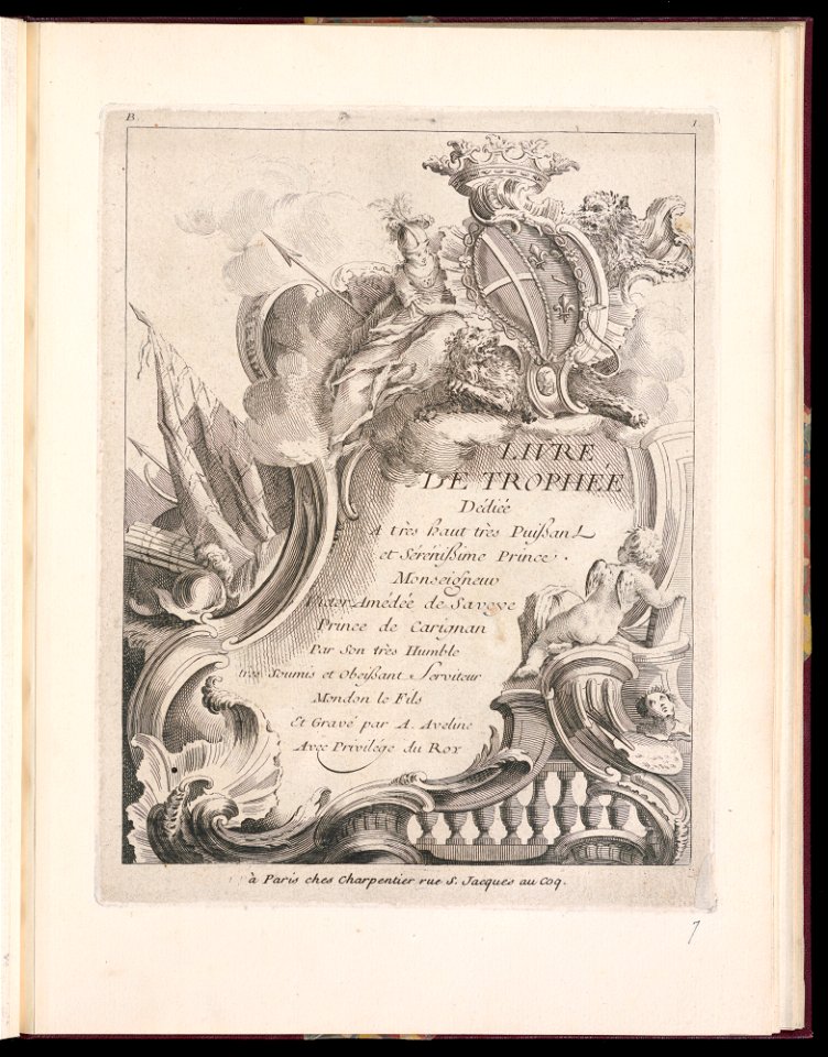 Print (France), ca. 1736 (CH 18289673-2)