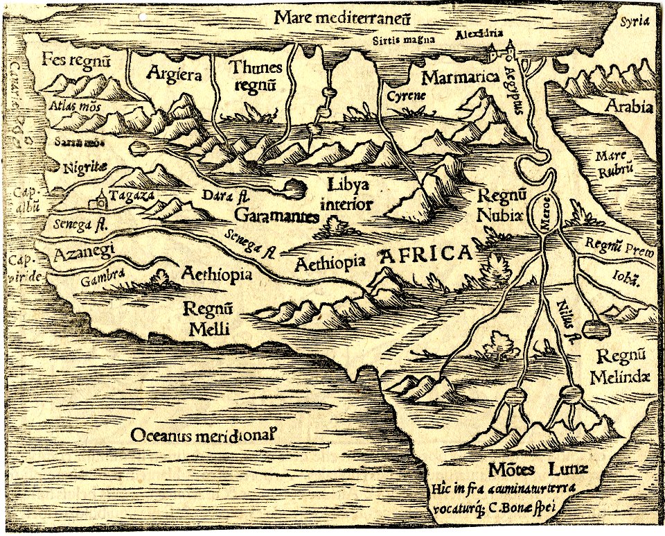 Print, book-illustration, map (BM 1982,U.2463)