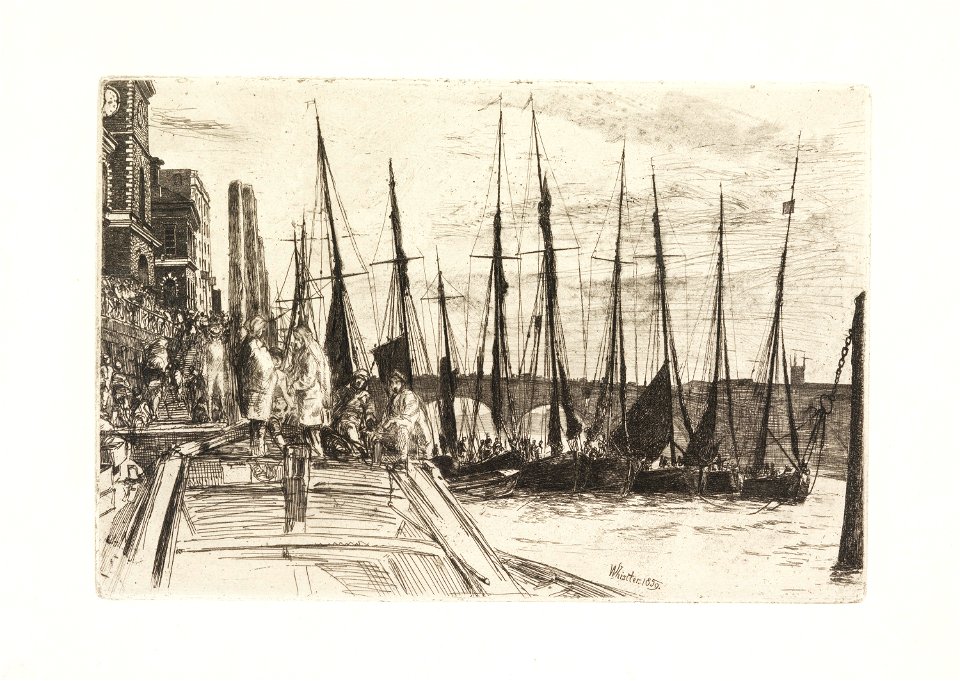 Print, Billingsgate, 1859 (CH 18417697)