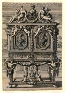 Print, Cabinet on Stand, ca. 1675 (CH 18218221)