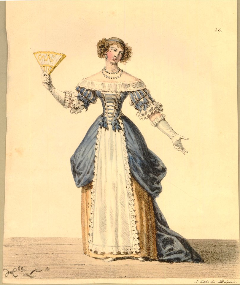 Print, costume print (BM 1871,1209.2580)