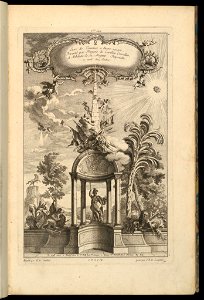 Print, Design for Panels with Tempietto with Minerva, Crowned by an Obelisk and Victory, 1745 (CH 18241845)