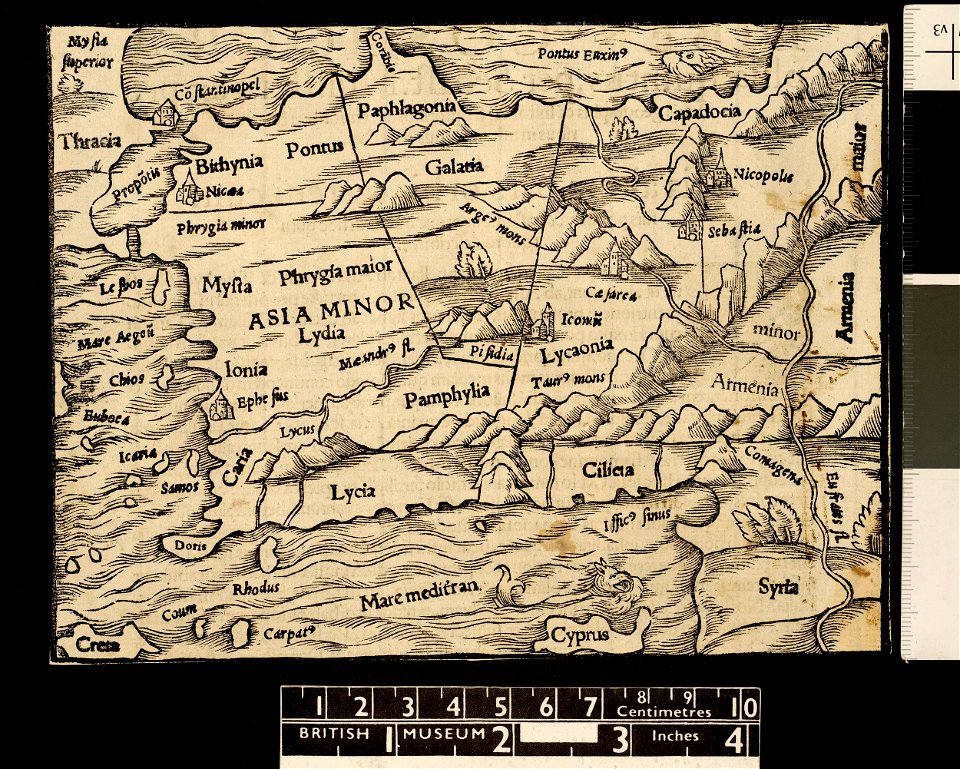 Print, book-illustration, map (BM 1982,U.2461 1)