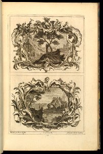 Print, Design for Two Cartouches, 1745 (CH 18241961)