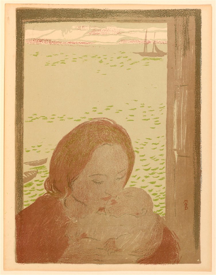 Print, Mother and child, 1900 (CH 18386331)