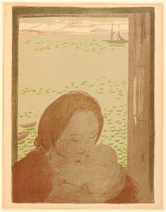 Print, Mother and child, 1900 (CH 18386331)