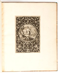 Print, Juno, plate from a suite of 6 ornamental designs with the Judgement of Paris, ca. 1690 (CH 18289575)