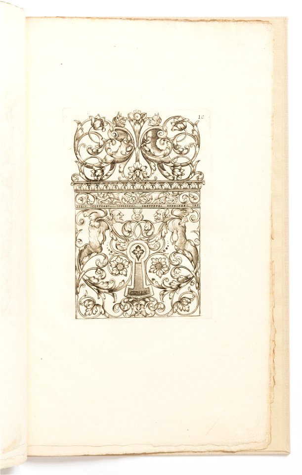Print, Plate 10, from Diverses pièces de serruriers (Various Designs for Locksmiths), after 1662 (CH 18288403)