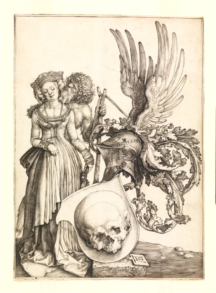 Print, Coat of Arms of Vanitas, 1503 (CH 18388595)