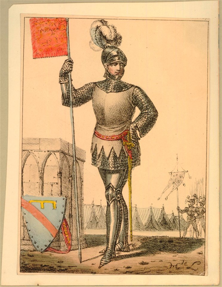 Print, costume print (BM 1871,1209.1982)