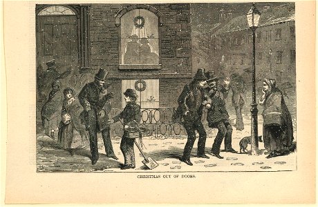 Print, Christmas out of doors, December 1858 (CH 18606423)