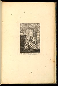 Print, Design with Zéphir and Flore in a Garden, 1745 (CH 18241795)
