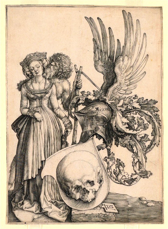Print, Coat of Arms of Vanitas, 1503 (CH 18388595-2)