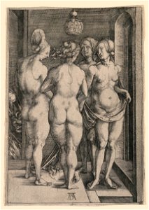 Print, Four Nude Women (The Four Witches), 1497 (CH 18383911-2)
