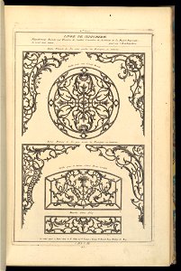 Print, Deux Potences de fer, pour pendre des Enseignes, ou lanternes., 1745 (CH 18242127)