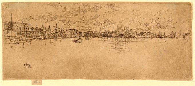 Print, Long Venice, ca. 1885 (CH 18440553)