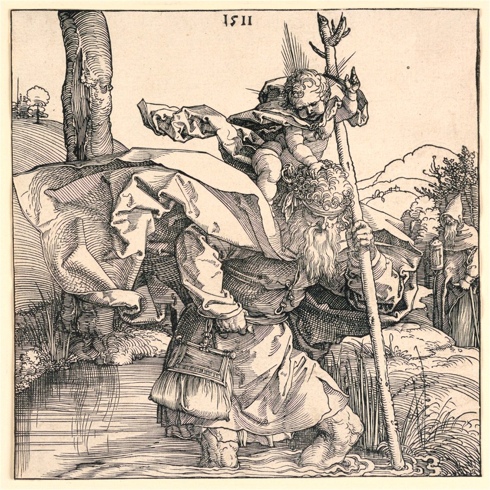 Print, Saint Christopher, 1511 (CH 18388601)