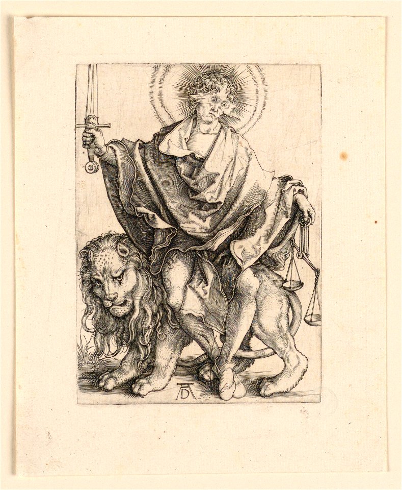 Print, Justice, before 1503 (CH 18612669-2)