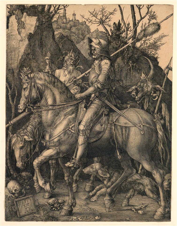 Print, Knight, Death, and the Devil, 1513 (CH 18098853-2)
