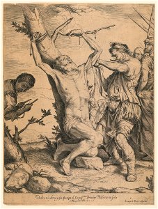 Print, Martyrdom of St. Bartholomew, 1624 (CH 18099703)