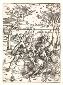 Print, Hercules Conquering the Molionide Twins, ca. 1497 (CH 18384737)