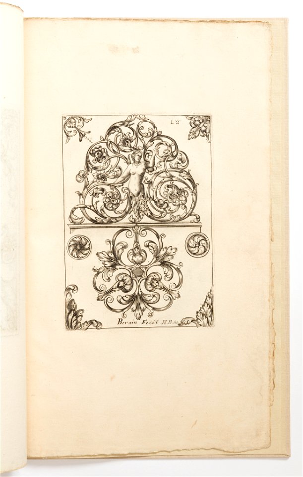 Print, Plate 12, from Diverses pièces de serruriers (Various Designs for Locksmiths), after 1662 (CH 18288415)