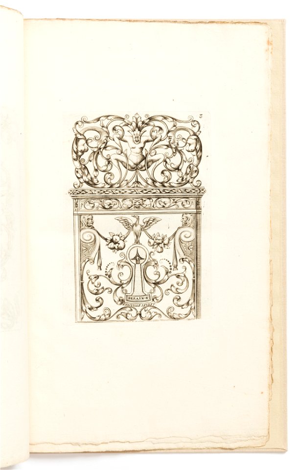 Print, Plate 8, from Diverses pièces de serruriers (Various Designs for Locksmiths), after 1662 (CH 18288495)