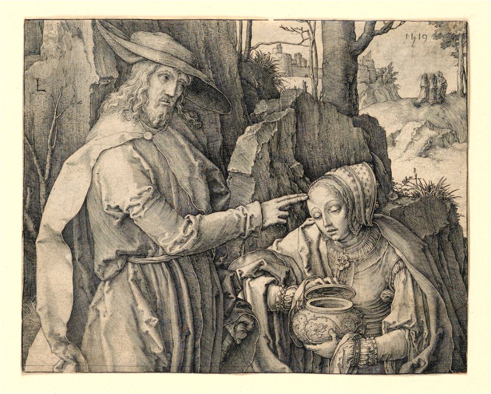 Print, Christ Appearing to Mary Magdalen, 1519 (CH 18390745)