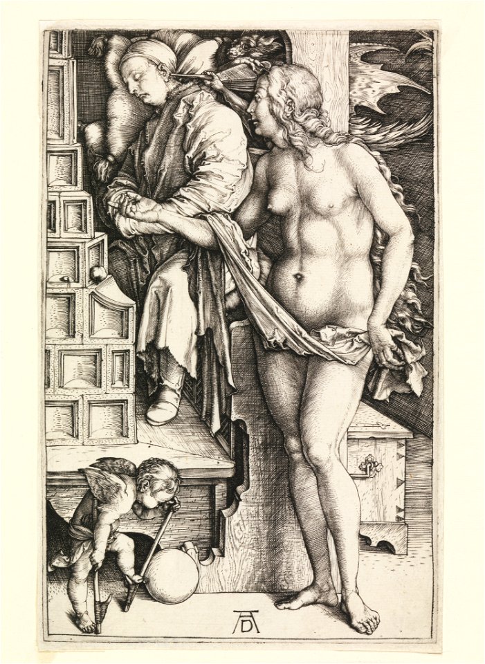 Print, The Dream, ca. 1497 (CH 18389441)