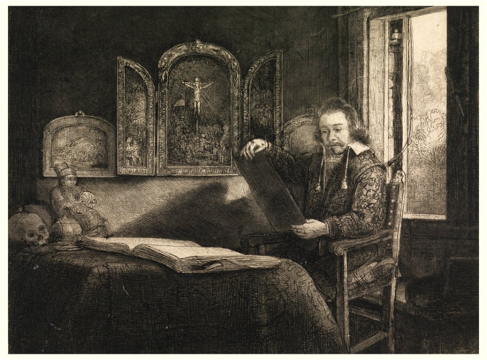 Print, Portrait of Abraham Francen, ca. 1656 (CH 18401665)