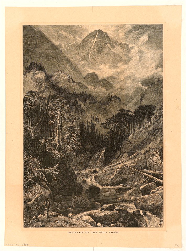 Print, Mountain of the Holy Cross, Colorado, 1874 (CH 18601373)