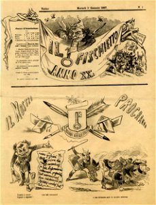 Print, satirical print, newspaper-periodical (BM 1867,1012.704-738 28)