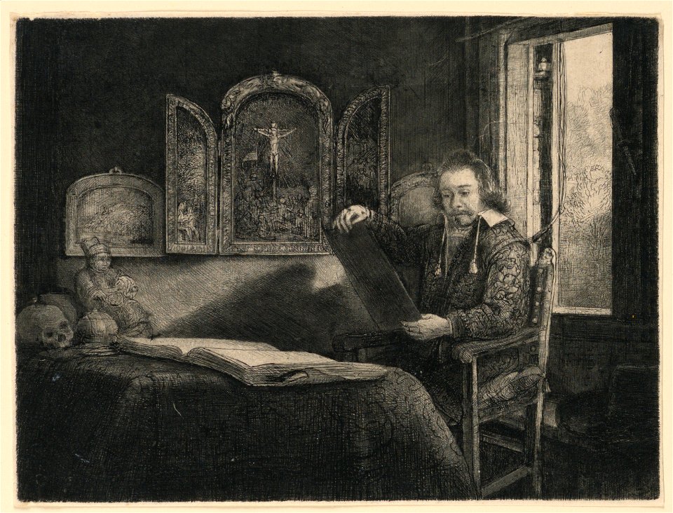 Print, Portrait of Abraham Francen, ca. 1656 (CH 18401665-2)