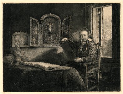 Print, Portrait of Abraham Francen, ca. 1656 (CH 18401665-2)