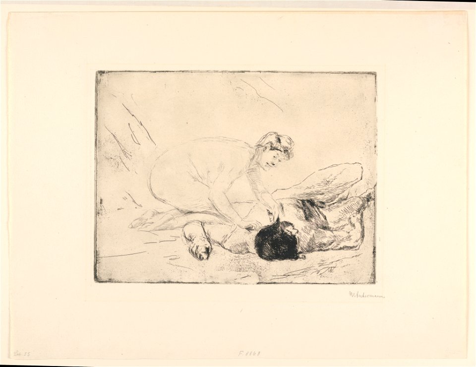 Print, Sampson and Delilah, 1906 (CH 18386335)