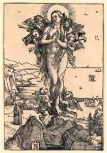 Print, Elevation of Saint Mary Magdalen, ca. 1500 (CH 18382005-2)