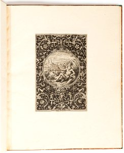 Print, River God, plate from a suite of 6 ornamental designs with the Judgement of Paris, ca. 1690 (CH 18289577)