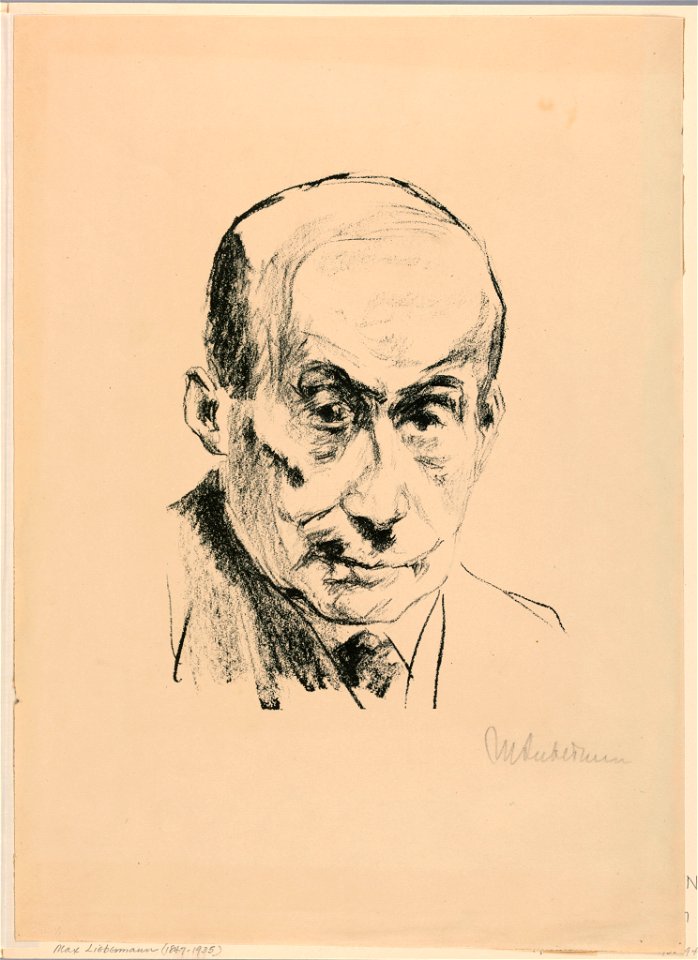 Print, Self-portrait, ca. 1917 (CH 18386337)
