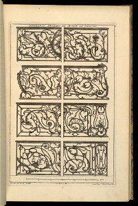 Print, Diferents Desseins de Moitie de Balcons, 1745 (CH 18242147)