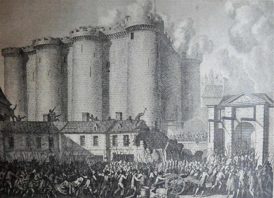 Prise de la Bastille, le peuple entre