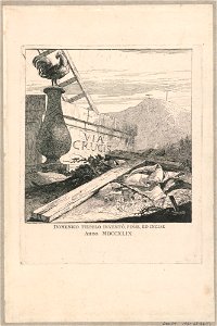 Print, Via Crucis, frontispiece, ca. 1749 (CH 18328433)
