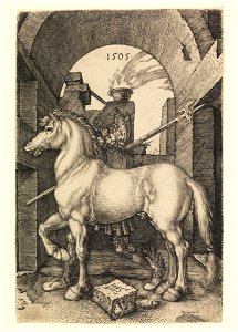 Print, The Small Horse, 1505 (CH 18383917)
