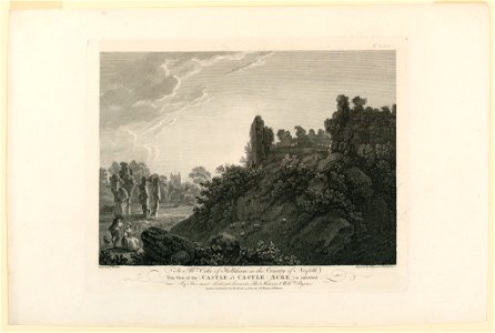 Print, View of The Castle of Castle Acre, 1781 (CH 18408451)