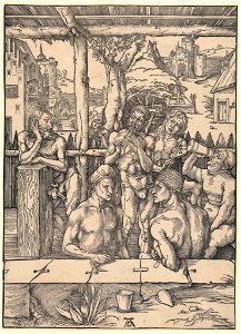 Print, The Bath House, ca. 1496 (CH 18384735-2)